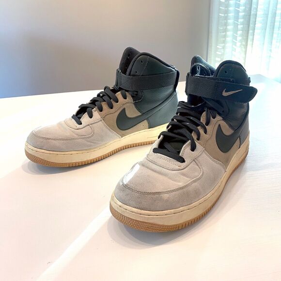 Men\'s Nike Air Force 1 AF1 07 LV8 Size 11.5 High Light Bone Shoes Sneakers‎ main image 6